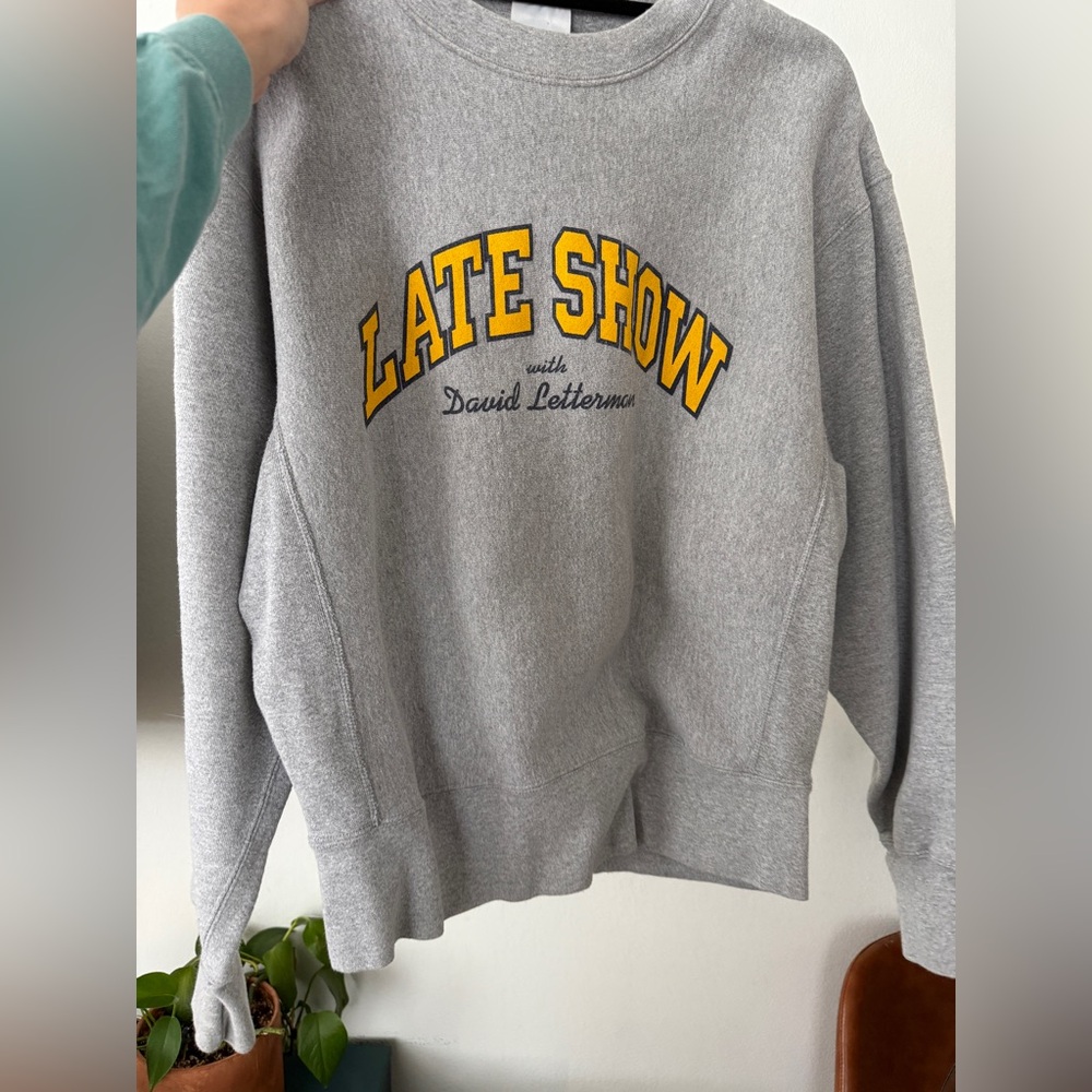 Vintage Late Show David Letterman Sweatshirt (90s)